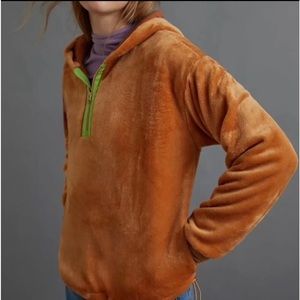 ANTHROPOLOGIE Sunday in Brooklyn Cozy Hooded Pullover, size M